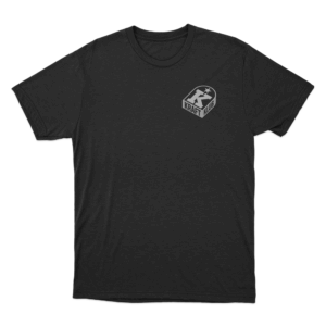 3D Badge T Shirt Black