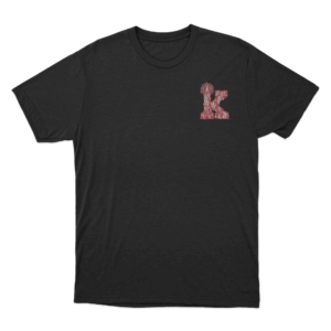 Bloody K Logo T Shirt Black