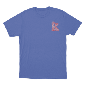 Bloody K Logo T Shirt Blue