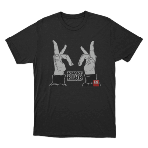 Hand Gesture T Shirt Black