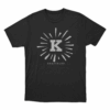 Radiant K T Shirt Black