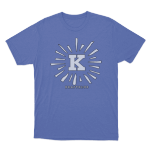 Radiant K T Shirt Blue